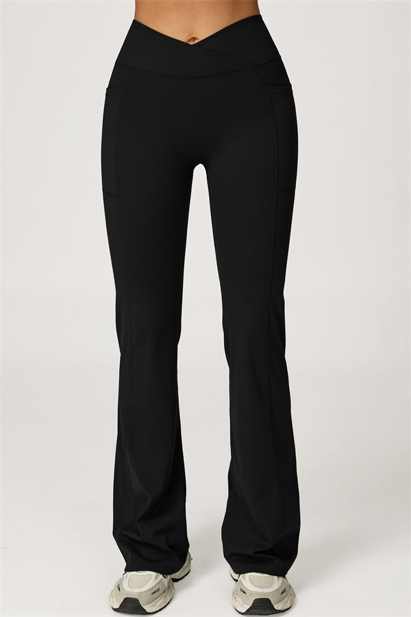 The Glacier Sports Bra Flared Leggings 2-Piece Set