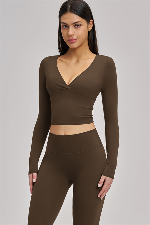 The Swoon Long Sleeve Crop top