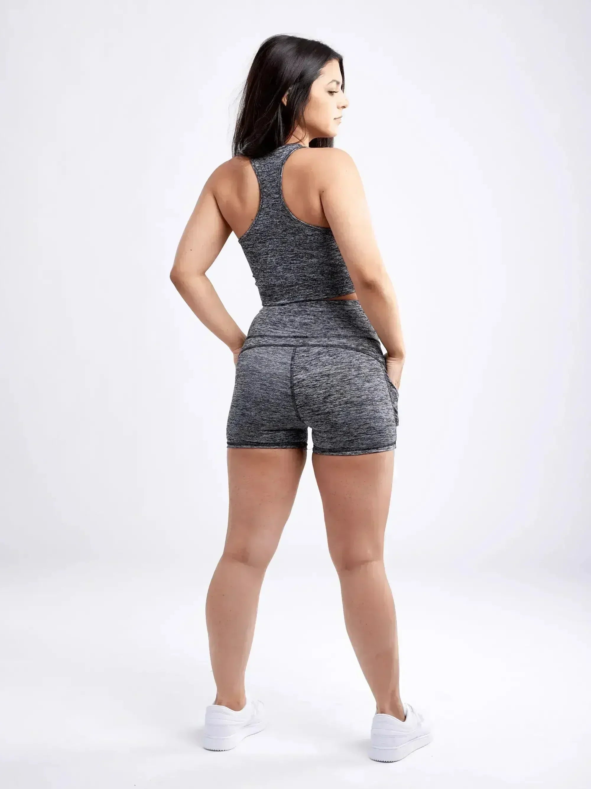 Racerback Training Crop Tank – Lightweight & Breathable for Workouts
