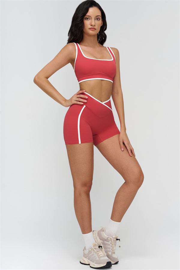 The Crave Sports Bra Shorts 2-Piece Set