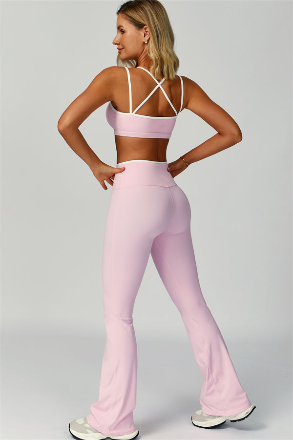 The Quest Sports Bra Flared Leggings 2-Piece Set