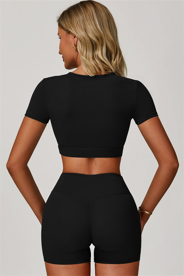 The Lavish Cut-out Crop Top