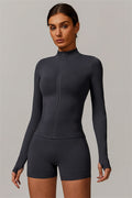 The Nova Luxe Jacket Shorts 2-Piece Set