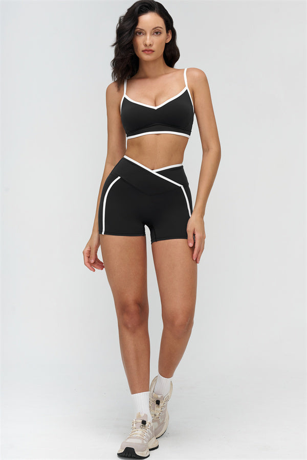 The Crave Contrast Sports Bra