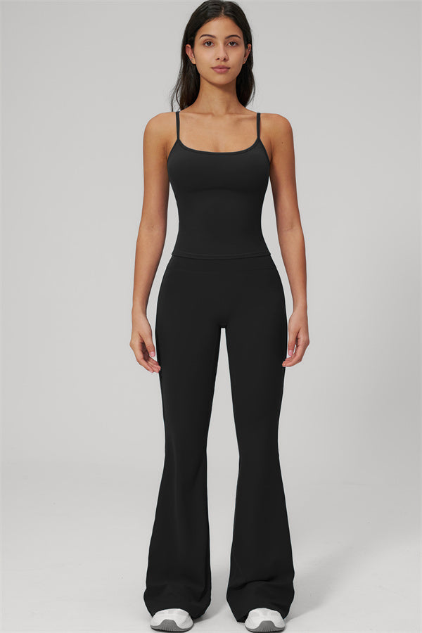 The Rapture Tank Top Flared Leggings 2-Piece Set