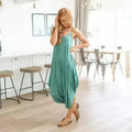 Sleeveless Loose Fit Romper With Spaghetti Straps