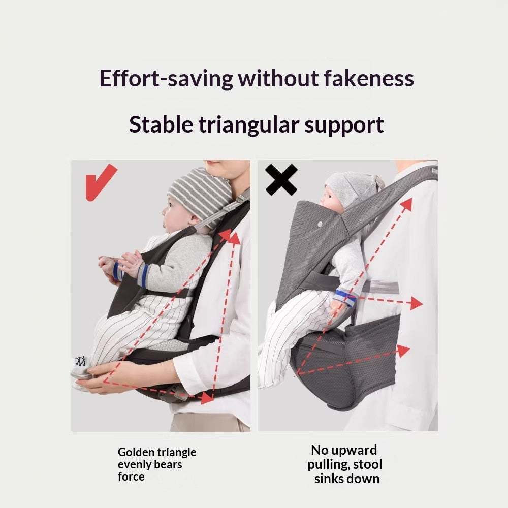Lightweight Baby Carrier And Waist Stool