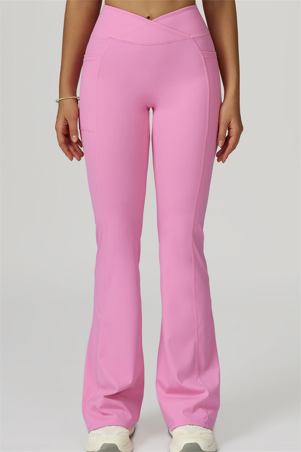The Flourish Crop Tank Flared Leggings 2-Piece Set