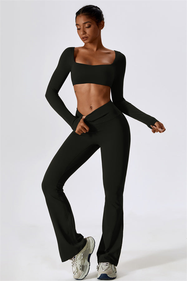 The Lily Belle Flared Leggings