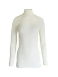 EGI Exclusive Collections Merino Wool Blend Mock Neck Top with Long