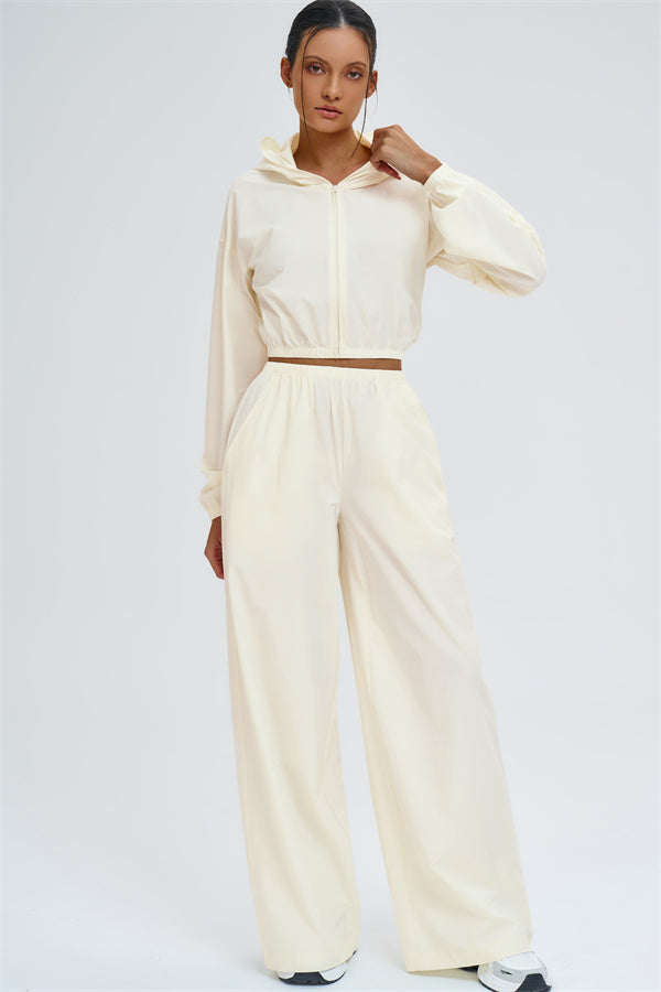 The Svelte UV protection Crop Hoodie