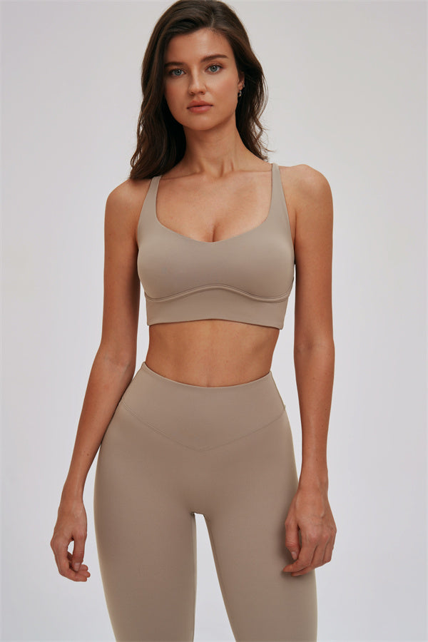 The Kinetic Cross Back Sports Bra Leggings 2-Piece Set