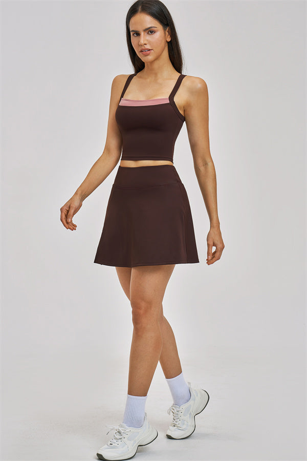 The Seraphine Tank Top Skirt 2-Piece Set
