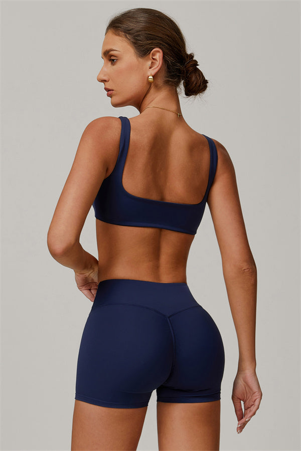 The Halo Sports Bra Shorts 2-Piece Set