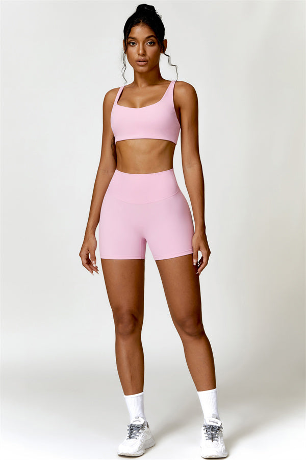 Olivia Sports Bra Shorts 2-Piece Set
