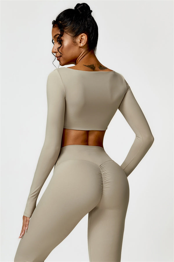 Olivia Crop Top Leggings 2-Piece Set