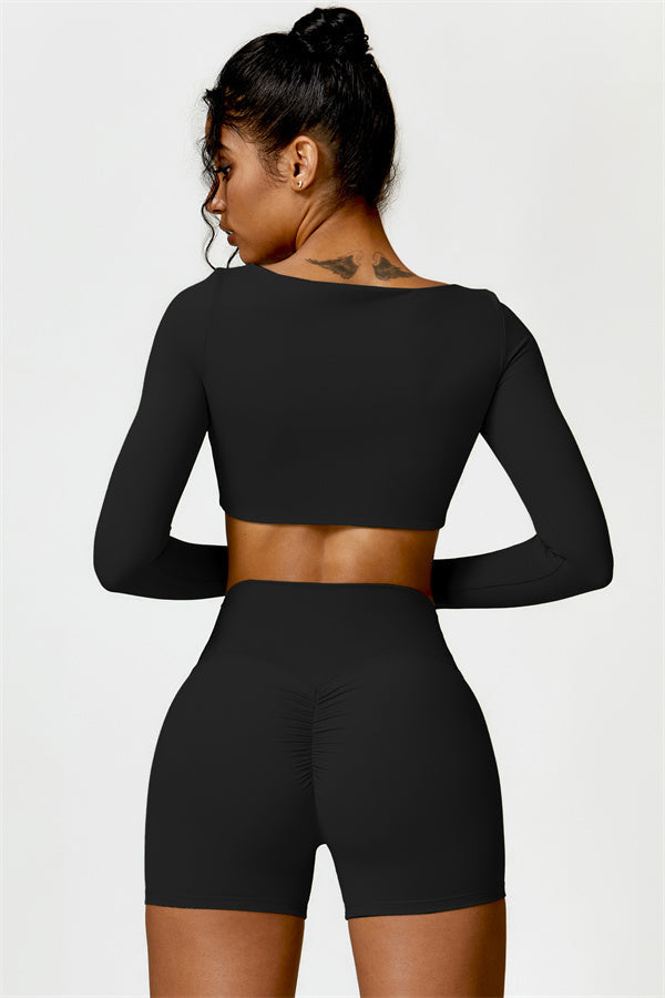 Olivia Crop Top Shorts 2-Piece Set