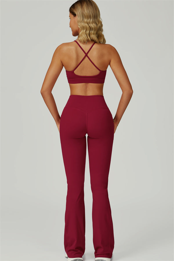 The Flourish Flared Leggings