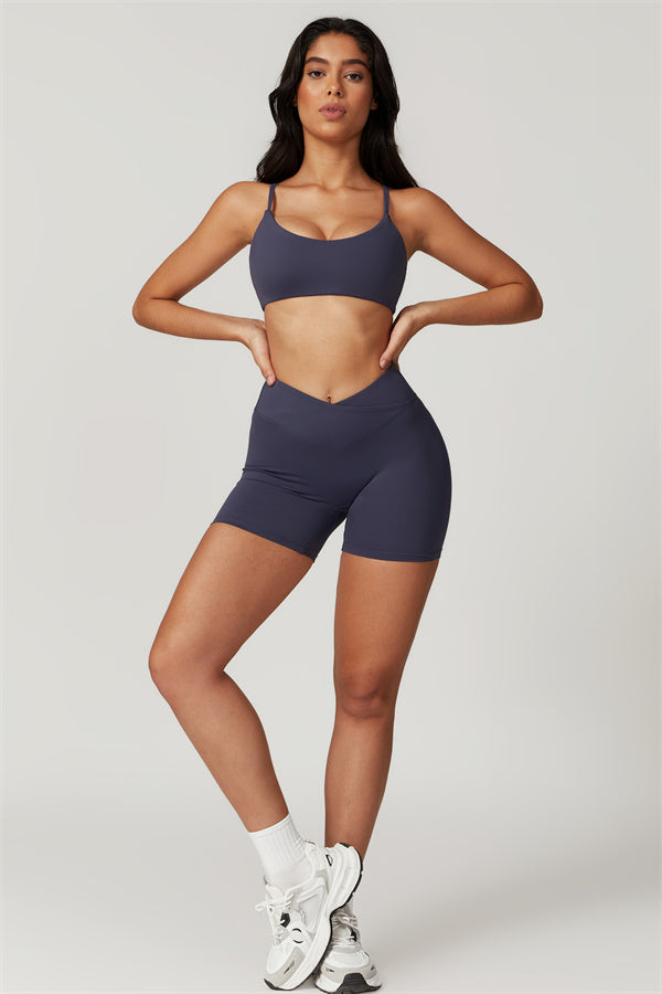 The Sophia Sports Bra Shorts 2-Piece Set