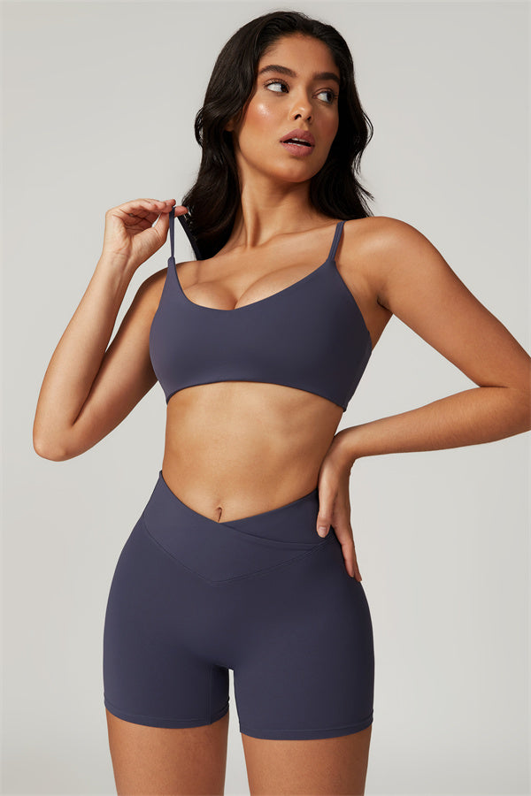 The Sophia Sports Bra Shorts 2-Piece Set