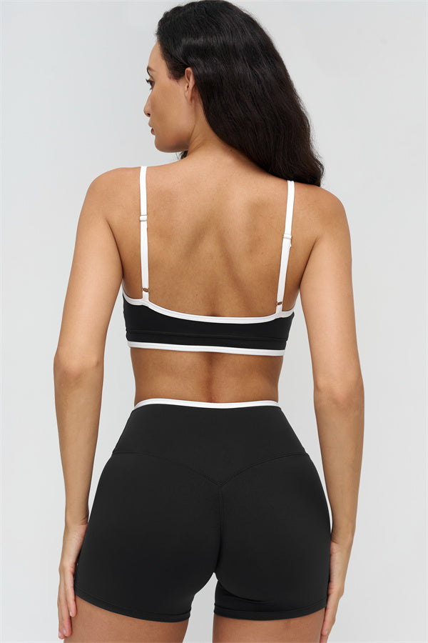 The Crave Contrast Sports Bra