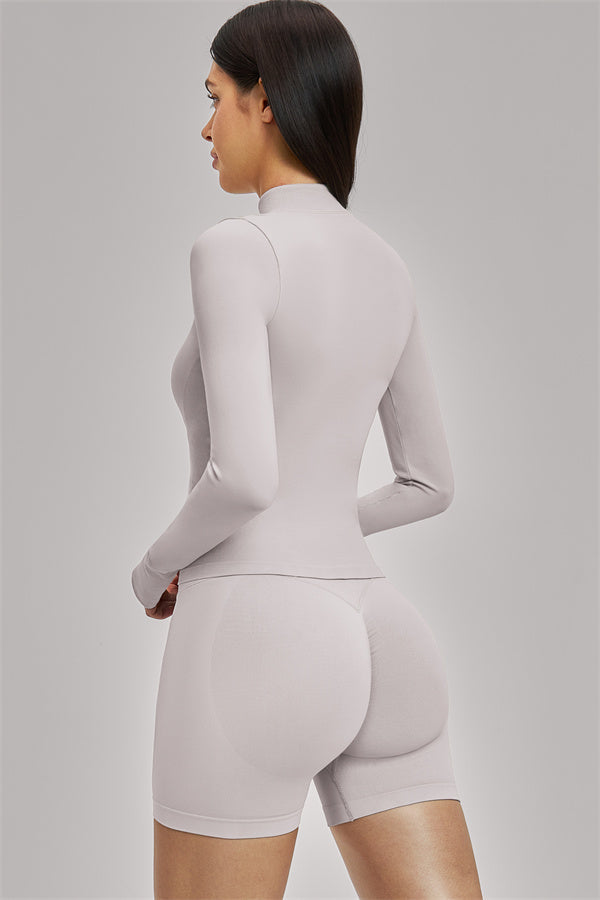 The Vision Jacket Sports Bra Shorts 3-Piece Set