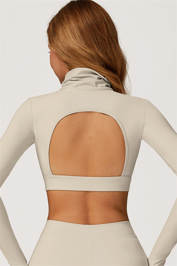 The Axis Crop Top Flared Leggings 2-Piece Set
