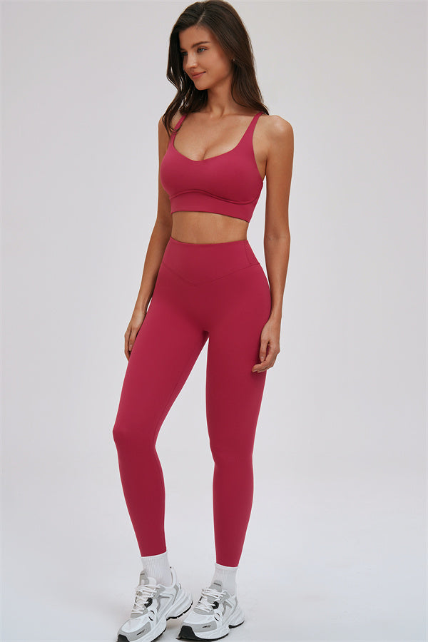 The Kinetic Cross Back Sports Bra