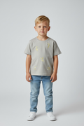 Grey Shirt with Embroidery