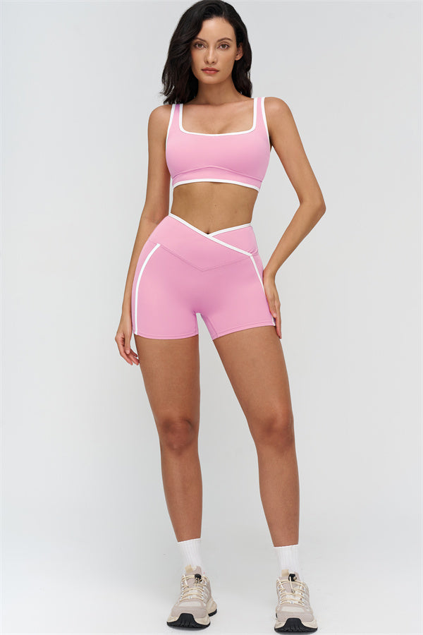 The Crave Sports Bra Shorts 2-Piece Set