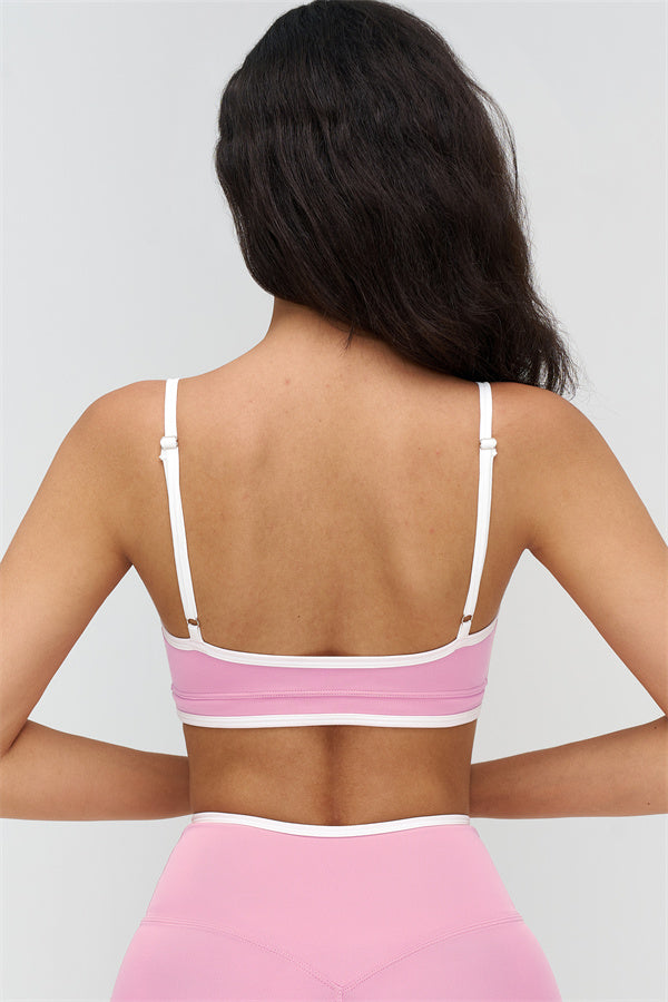 The Crave Contrast Sports Bra Leggings 2-Piece Set