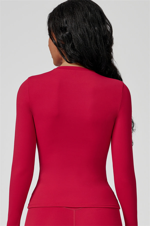 The Oasis Long Sleeve T-shirt Shorts 2-Piece Set