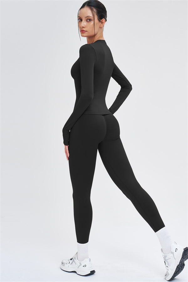 The Whim Long Sleeve T-shirt Leggings 2-Piece Set