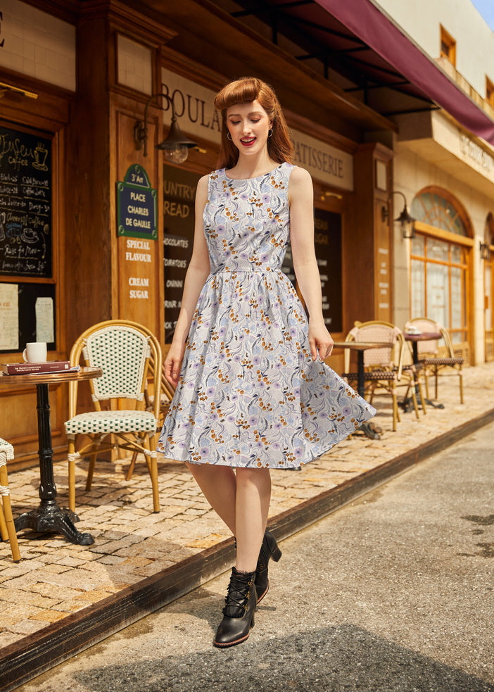 Pollinators Vintage Dress
