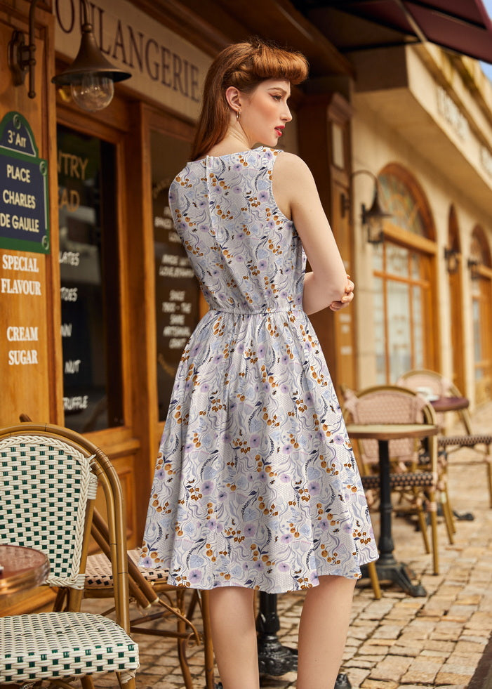 Pollinators Vintage Dress