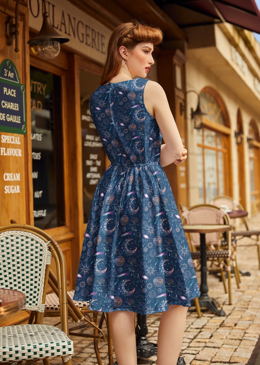 Space Vintage Dress