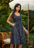 Glow in the Dark Constellations Fit & Flare Dress