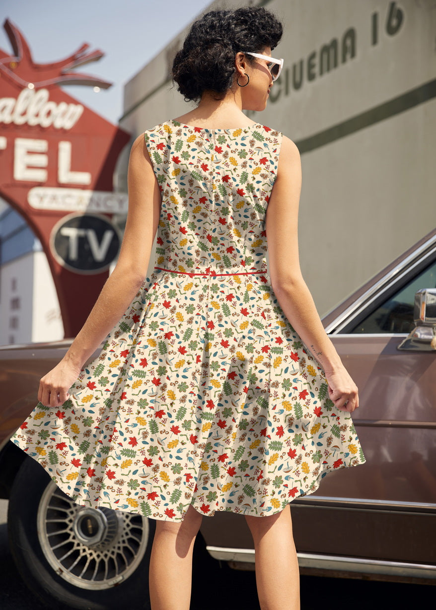 Elizabeth Dress in Woodlands