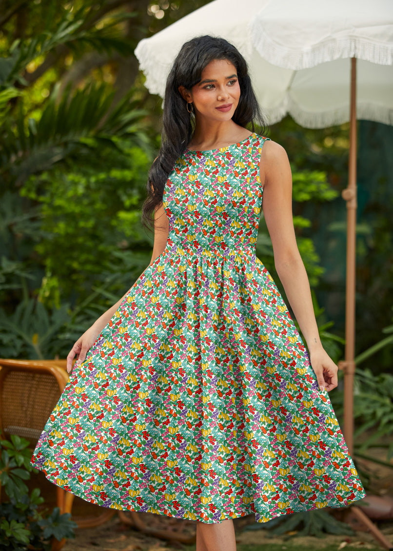 Farmer's Market Midi Dress
