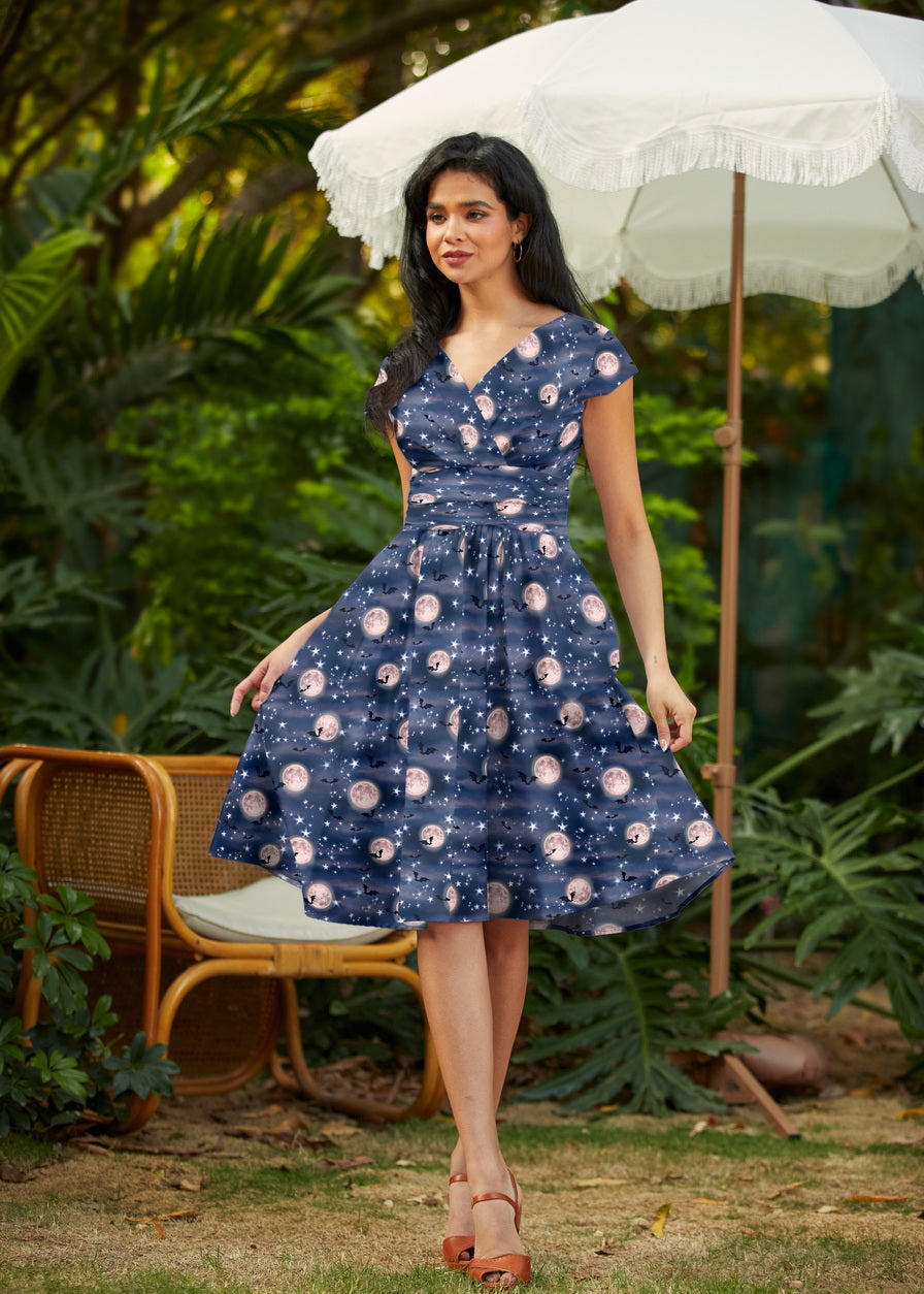 Bat Moon Greta Dress