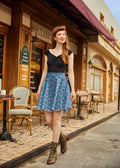 Flamingo Skater Skirt