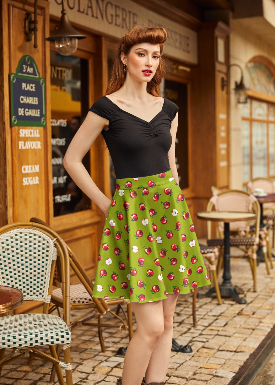 Apples Skater Skirt