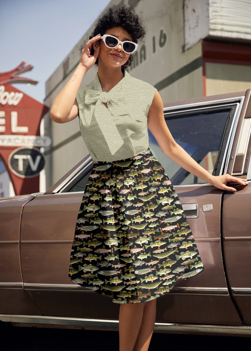 Fish A-line Skirt