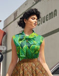 Leaves Bow Top