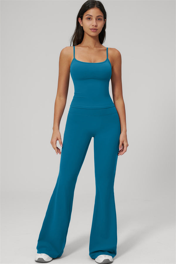 The Rapture Tank Top Flared Leggings 2-Piece Set