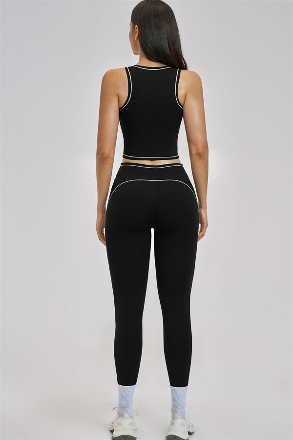 The Unbound Crop Top Leggings 2-Piece Set