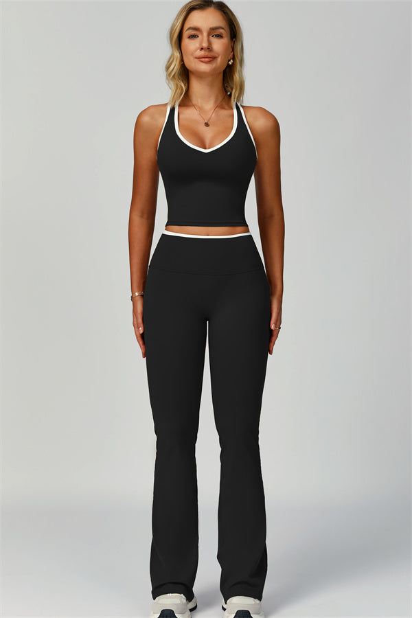 The Quest Tank Flared Leggings 2-Piece Set