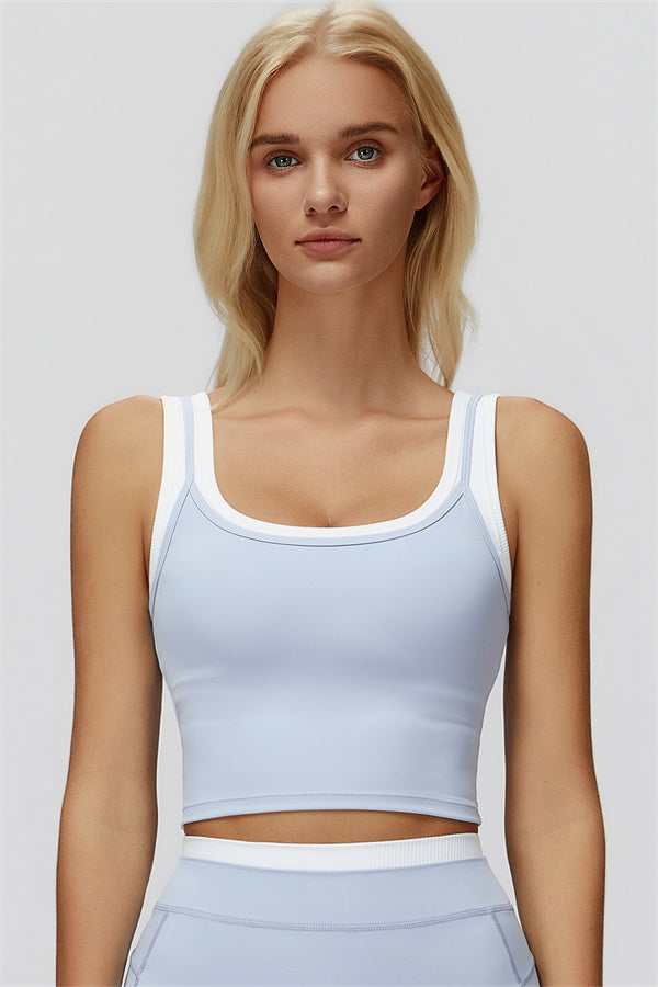 The Canyon Crop Tank Flared Leggings 2-Piece Set