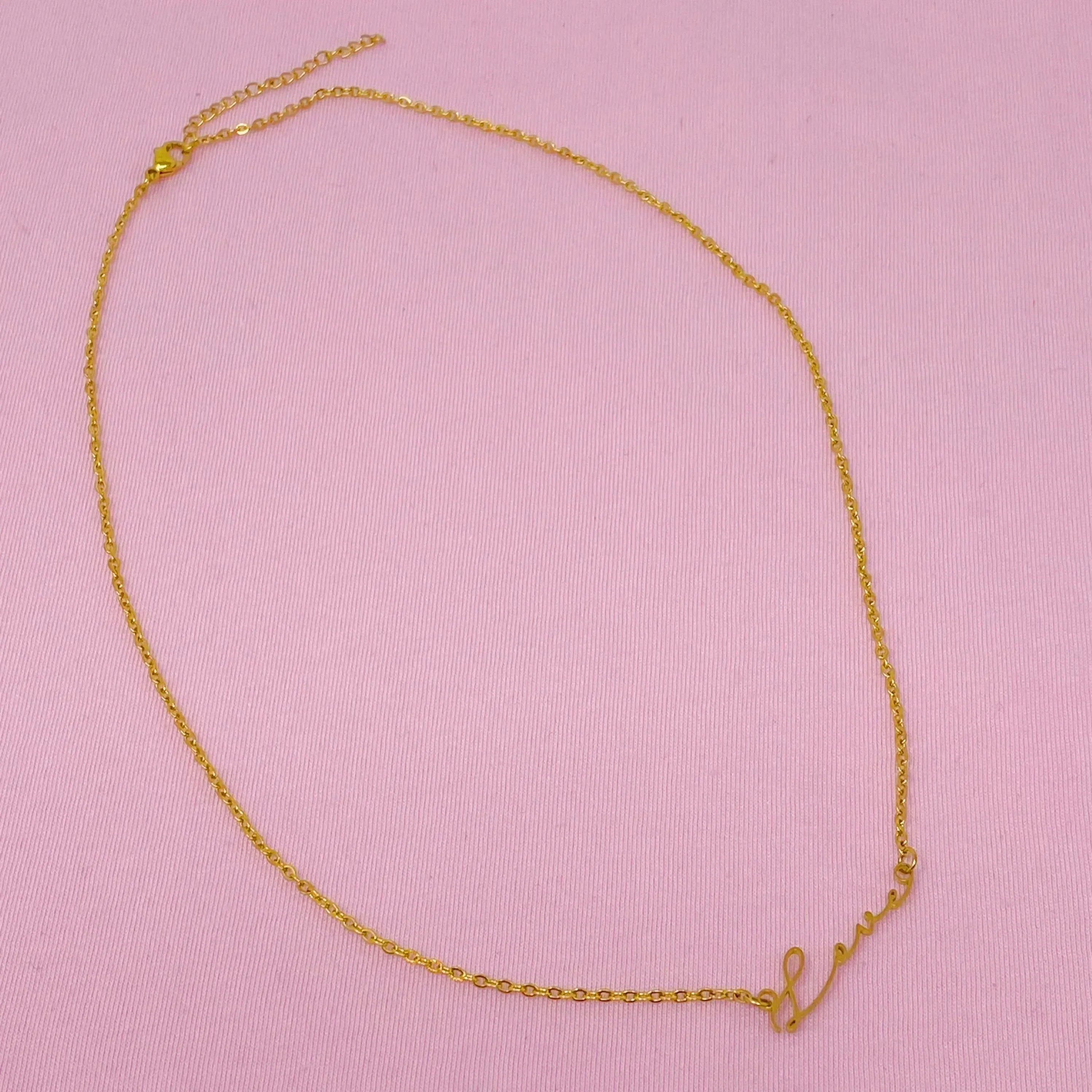 Artful Love Necklace