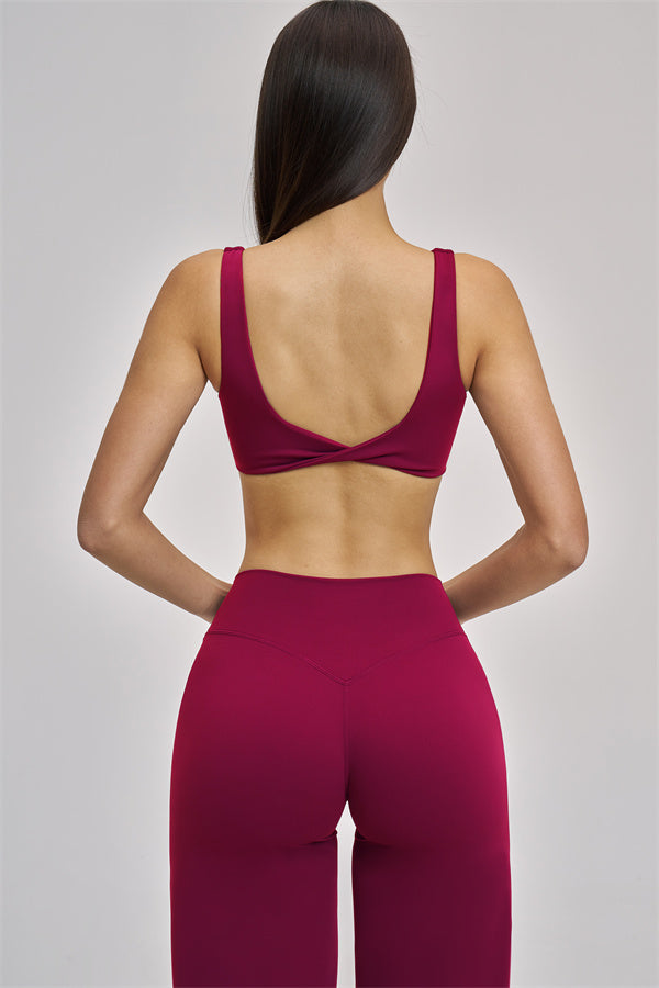 The Swoon Sports Bra Flared Leggings 2-Piece Set
